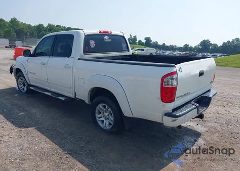 2004 Toyota Tundra Limited V8 из США, поврежденный, VIN 5TBET38164S433846